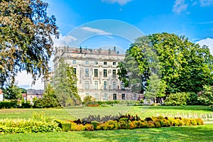 Historic Ludwigslust Palace in northern Germany photo