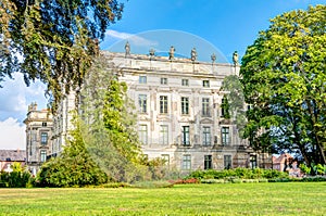 Historic Ludwigslust Palace in northern Germany photo