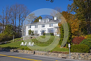 Historic mansion, York, Maine, USA