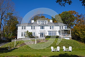 Historic mansion, York, Maine, USA