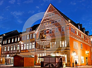 Historic mansions of Hamelin, Germany