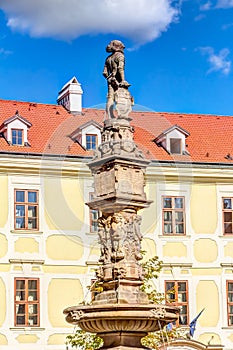 Fountain in Bratislava