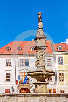 Fountain in Bratislava