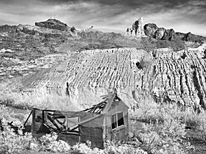 Historic mining ruins, Oatman Arizona