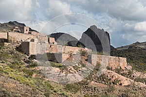 Historic mining ruins, Oatman Arizona