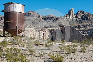 Historic mining ruins, Oatman Arizona