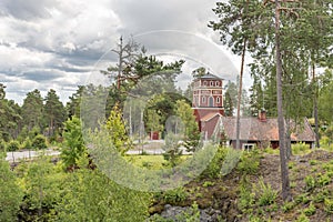 Historic mining site in Sala in Sweden