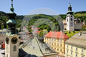 Historic mining town Banska Stiavnica