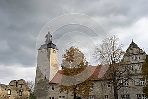 Historic moated castle in Egeln