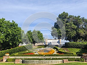 Historic Modesto Flower Clock Garden