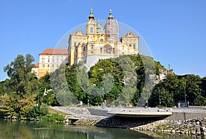 Historic monastery, Melk, Austria, Europe