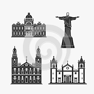 Historic Monument Architecture of Brazilian