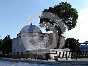 Historic mosque masjid . istanbul - turkey