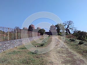Historic Mosque and Mausoleum in Mandav district Dhar Madhya Pradesh India