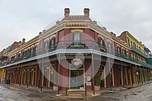 Chartres Street in French Quarter, New Orleans