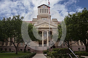 Historic Navarro County Courthouse Located in Downtown Corsicana Texas