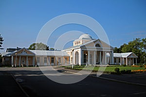 Historic neoclassical mud baths in Parnu