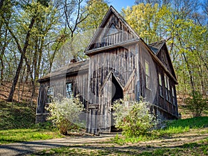 Historic New England Schoolhouse