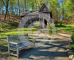 Historic New England Schoolhouse