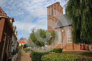 The historic Nicolaas church Nicolaaskerk in Elburg, Gelderland, Netherlands