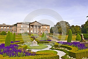 Historic old hall mansion in Cheshire, UK.