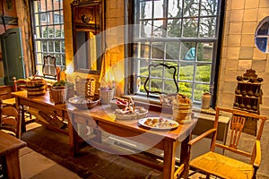 Historic old kitchen interior