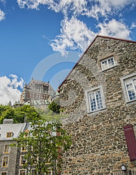 Historic Old Quebec view