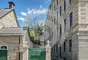 Historic Old Quebec view