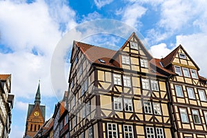 Historic old town hannover germany