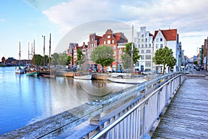 Historic old town luebeck