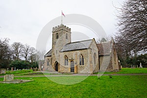 Historic parish church in England