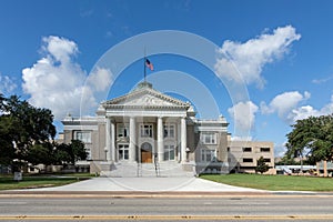 historic parish court house in Lake Charles, Louisiana