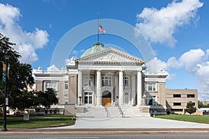 historic parish court house in Lake Charles, Louisiana