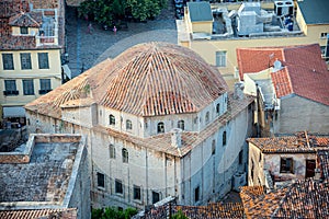 The historic  Parliament Building in Nafplio, Greece