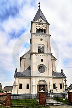 A historic parochial church with a belfry