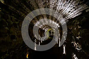 Historic passage underground corridors in Puebla
