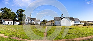 Historic Pierce Point Ranch, a former dairy ranch in operation for more than 100 years, now part of Point Reyes National Seashore