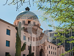 Historic Pima County Courthouse in Tucson, Arizona photo