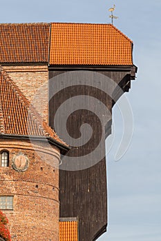 The historic port crane - the Zuraw