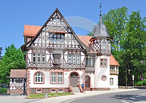 Historic Post Office,Thuringian Forest,Bad Liebenstein