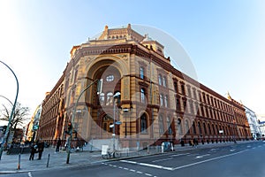 Historic postfuhramt building berlin germany