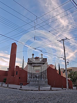 Historic Public Water Fountain in San Miguel de Allende, Guanajuato, Mexico