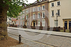 Historic Queen Square, Bristol, England, UK