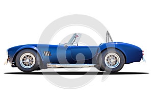 Historic race car , classic car, Cobra