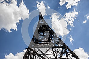 Historic radiostation tower in Gliwice, Poland