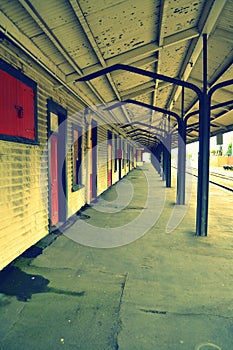 Historic Railway Station, Ashburton, New Zealand