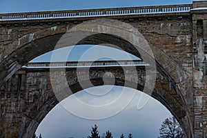 Historic Railway Viaducts located in Stanczyki Poland