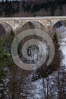 Historic Railway Viaducts located in Stanczyki Poland