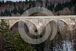 Historic Railway Viaducts located in Stanczyki Poland