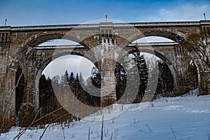 Historic Railway Viaducts located in Stanczyki Poland